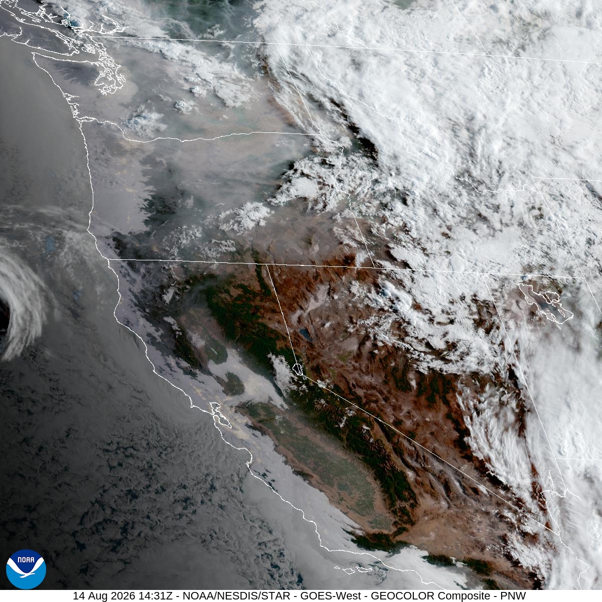 Satellite Imagery western US